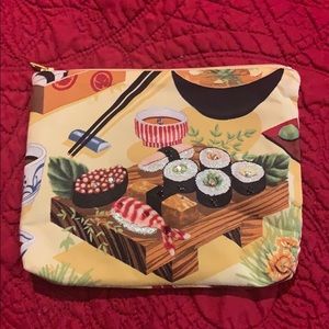 Handmade Sushi Make- Up Bag